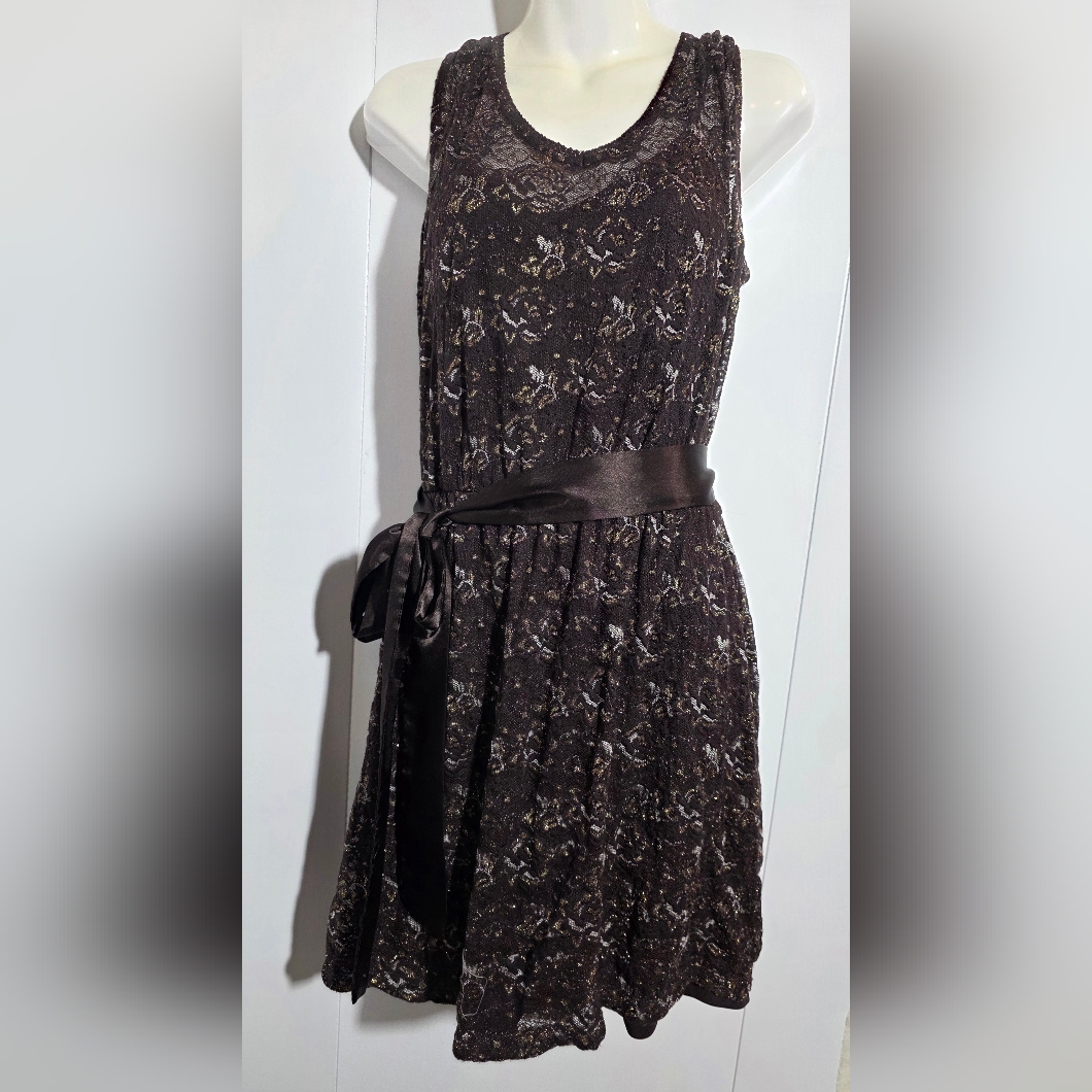 Dress Size L Color Brown
